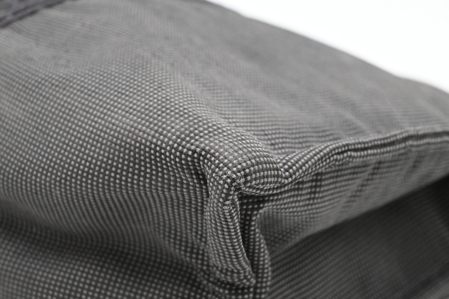 Hermes Pouch in Gray Herline Canvas