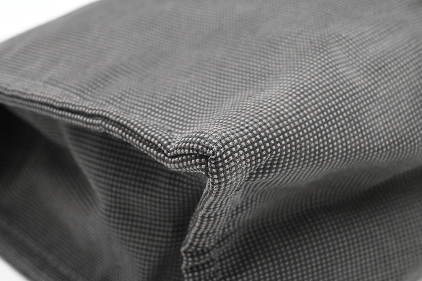 Hermes Pouch in Gray Herline Canvas