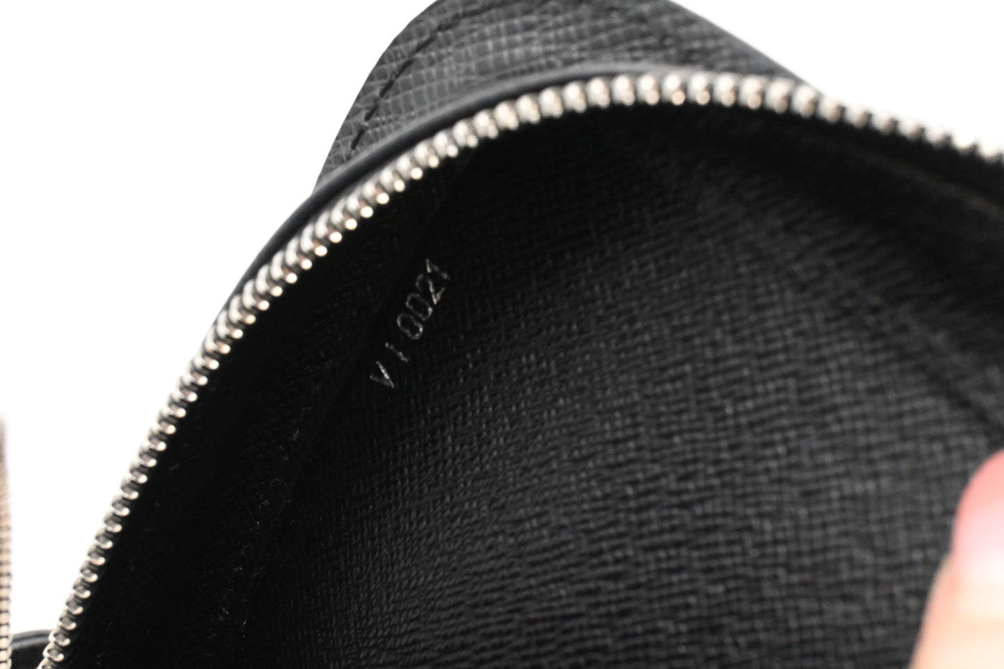 Louis Vuitton Baikal in Black Taiga Leather