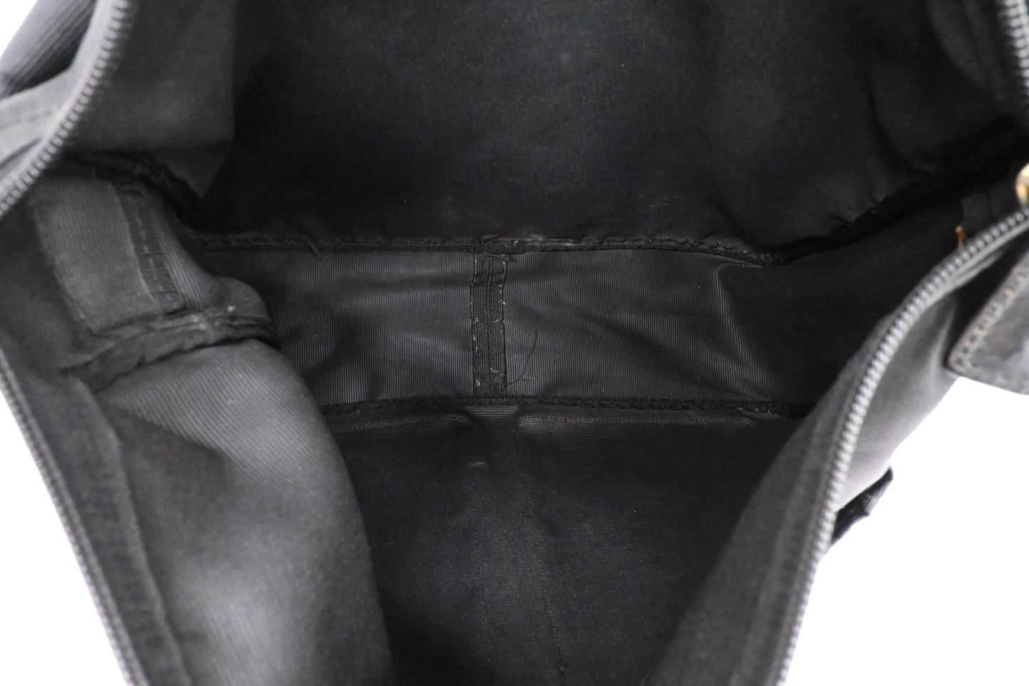 Fendi Messenger Bag in Black Canvas