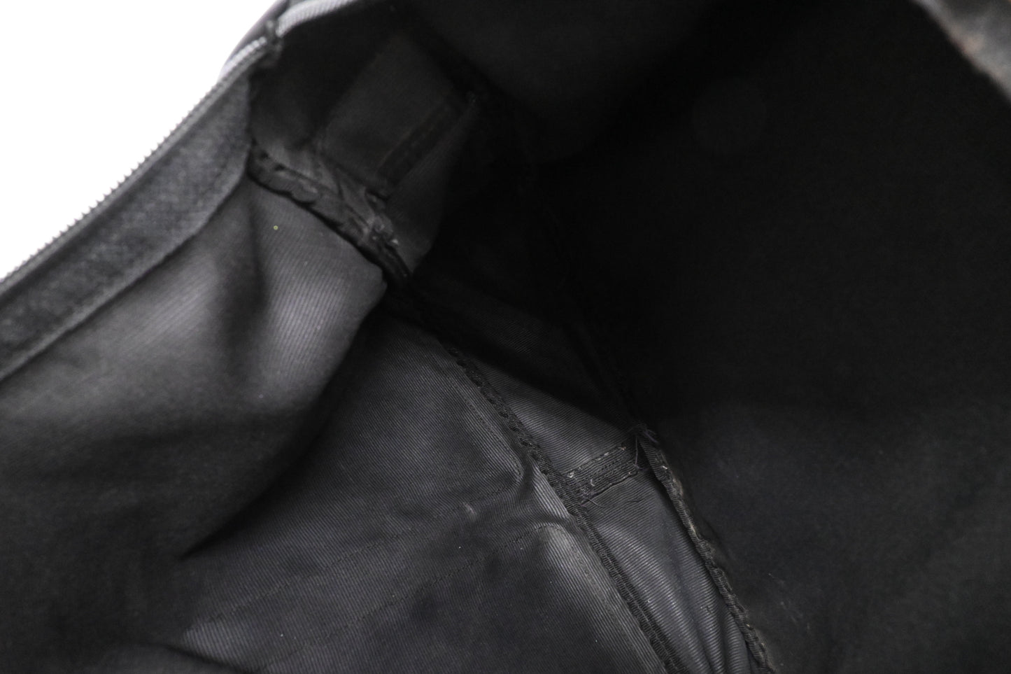 Fendi Messenger Bag in Black Canvas
