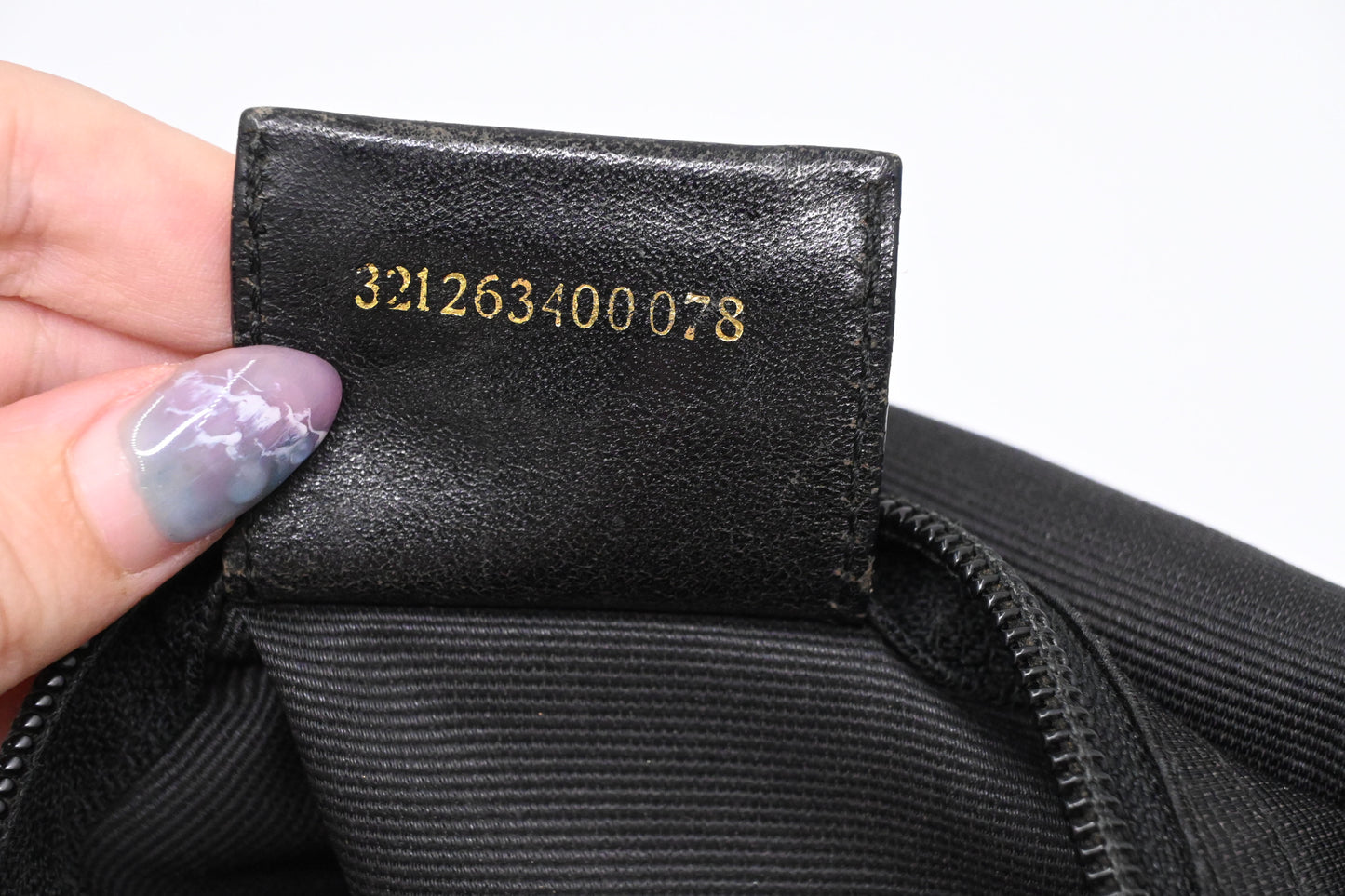 Fendi Messenger Bag in Black Canvas