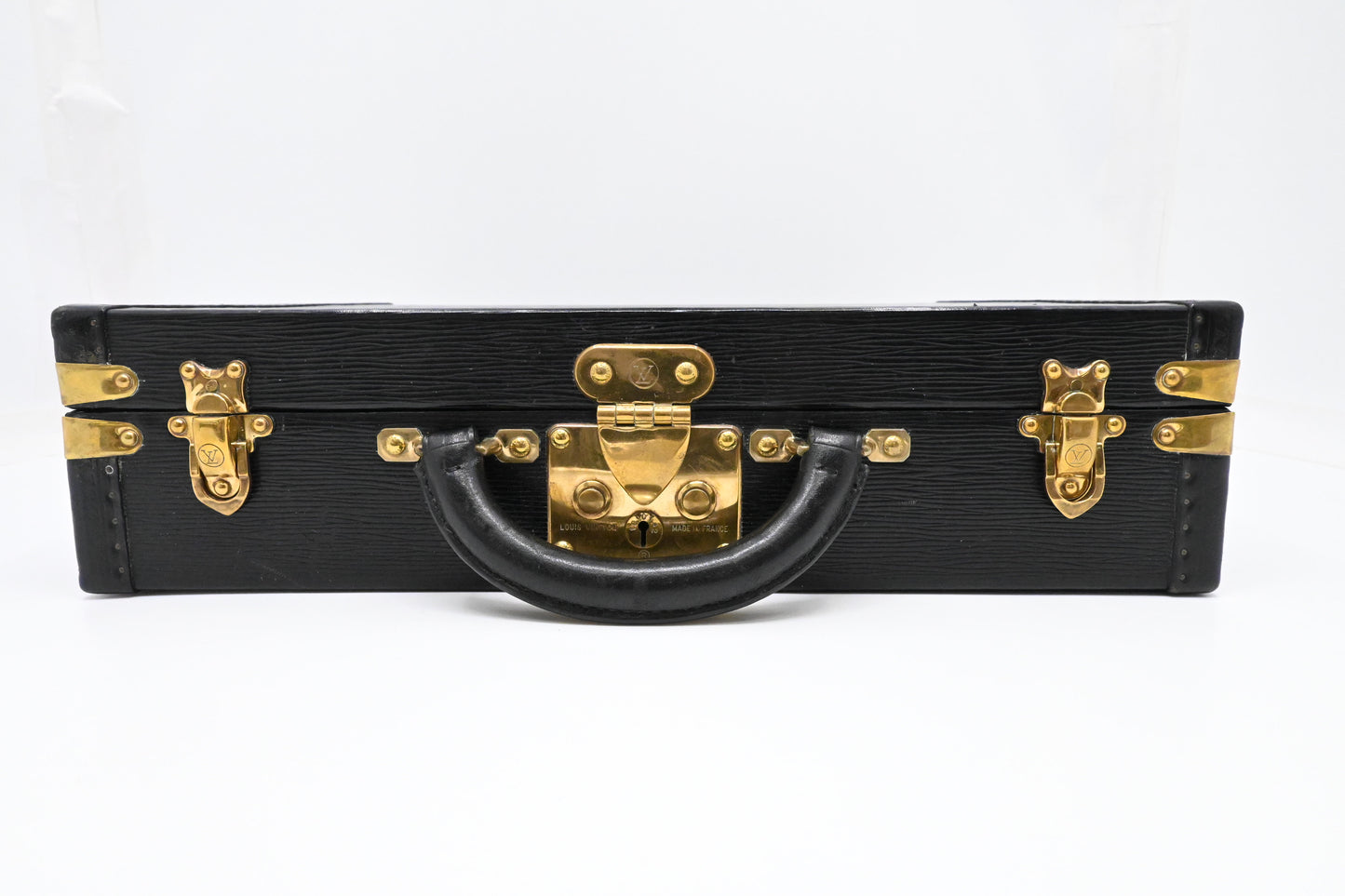 Louis Vuitton President Briefcase in Black Epi Leather