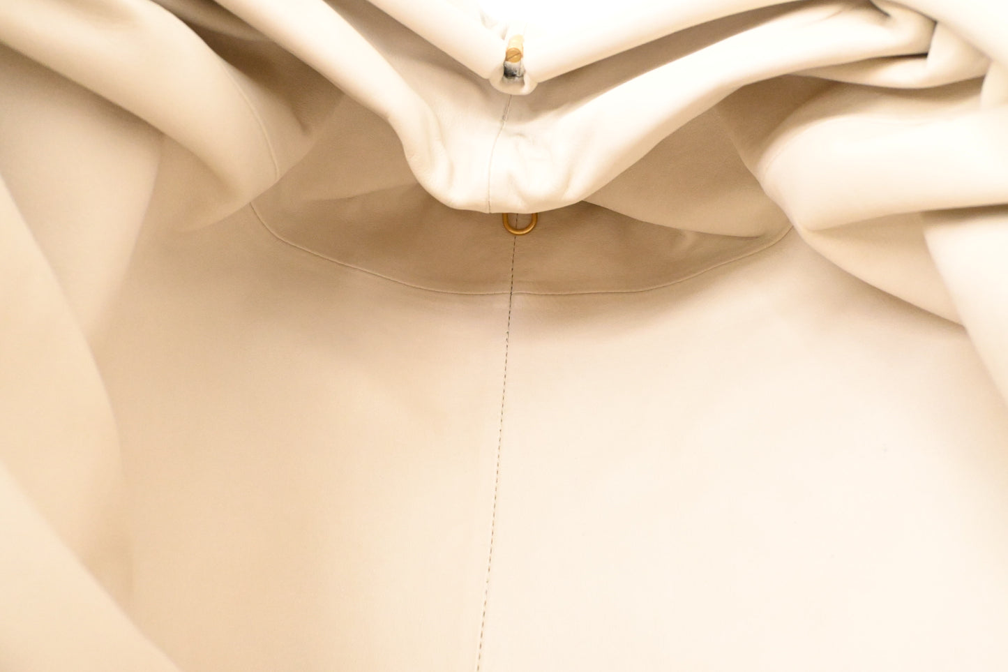 Bottega Veneta Pouch in Cream Leather