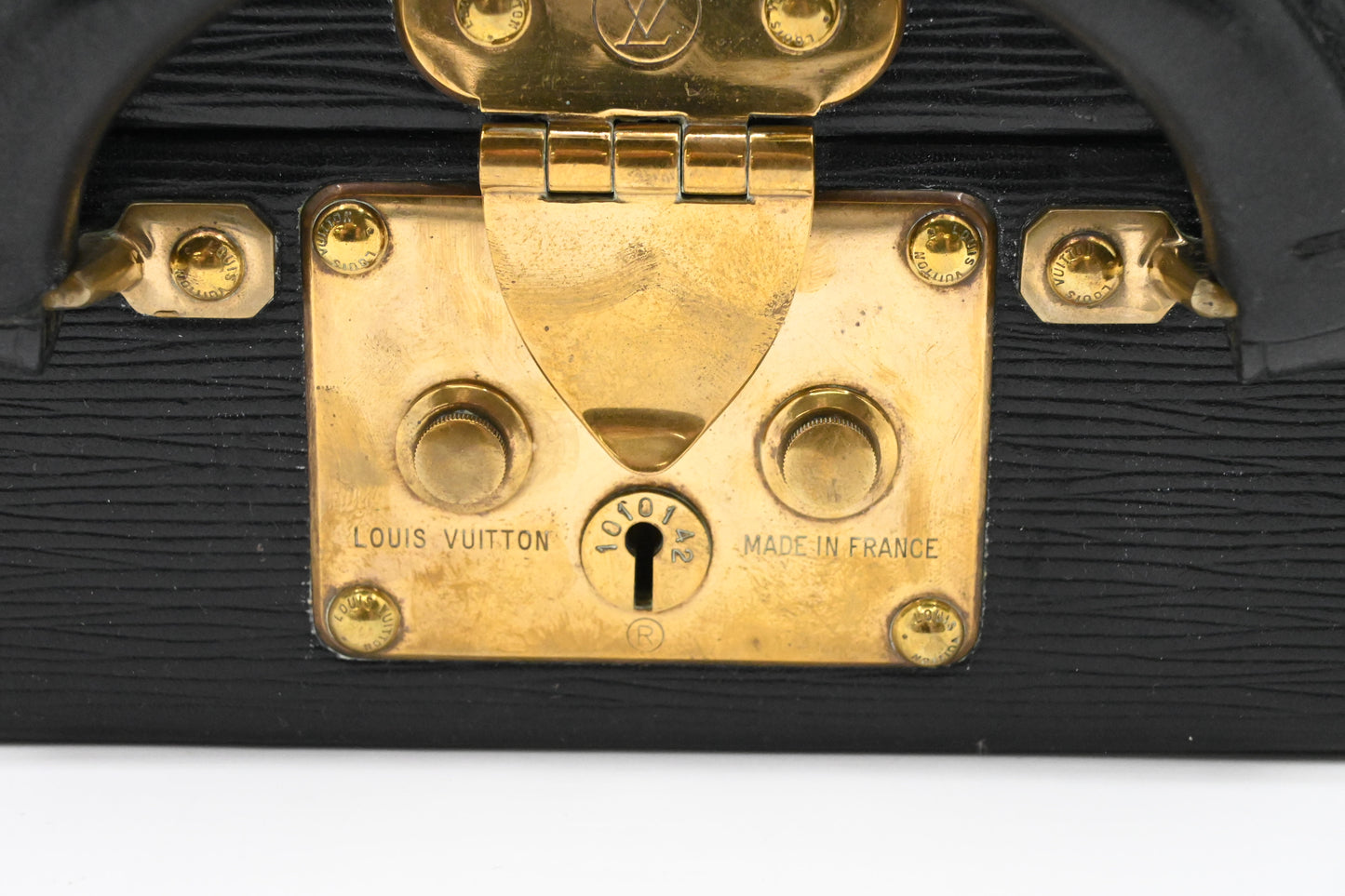 Louis Vuitton President Briefcase in Black Epi Leather