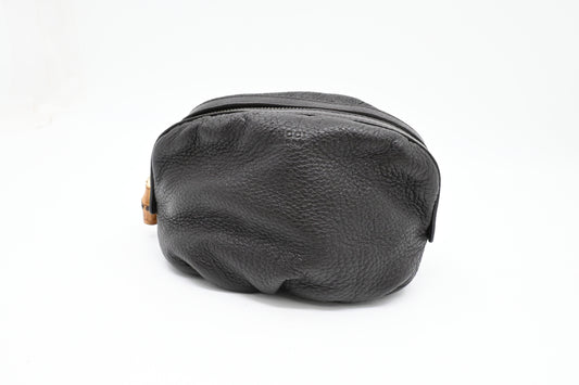Gucci Pouch in Dark Brown Leather