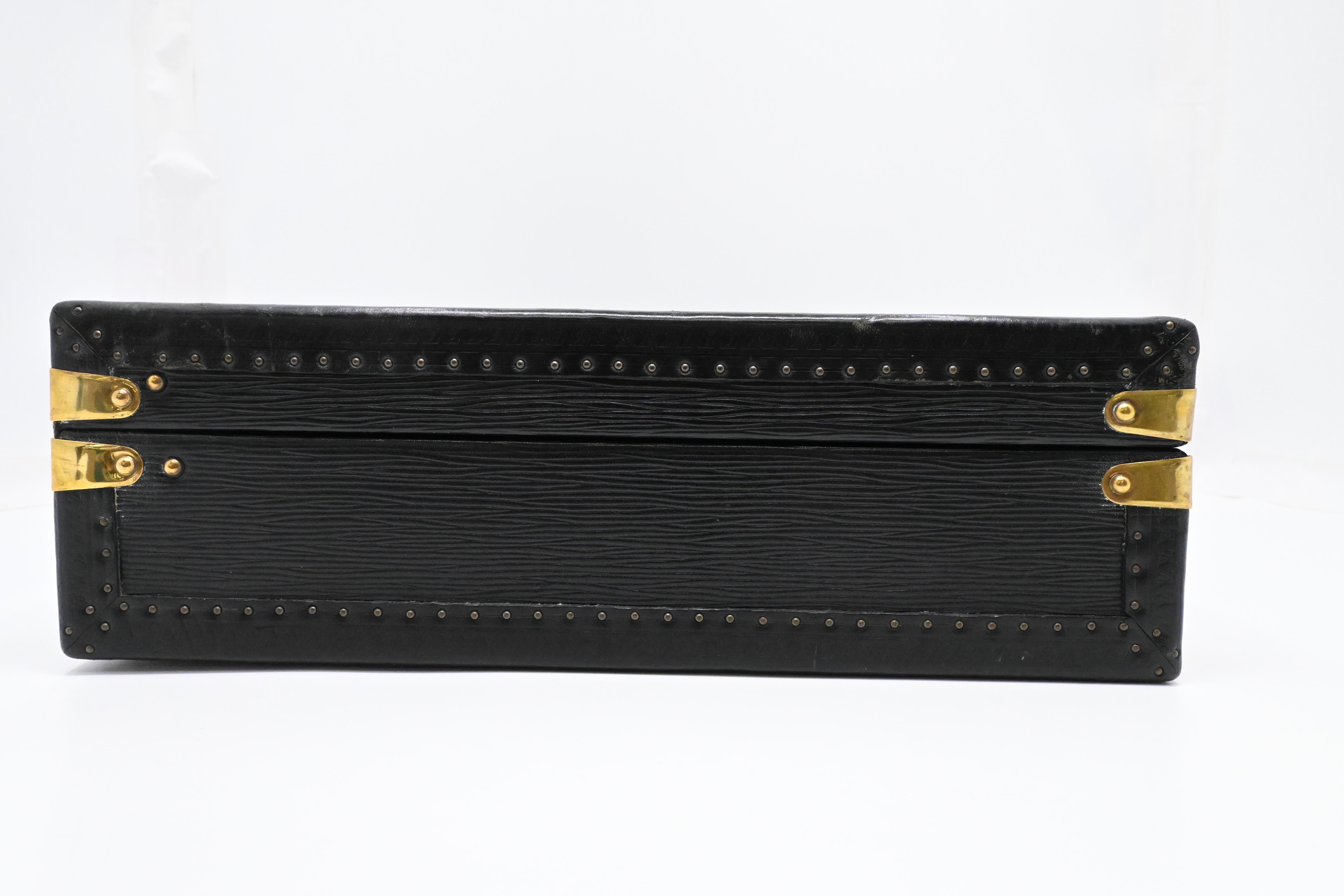 Louis Vuitton President Briefcase in Black Epi Leather – Weekly