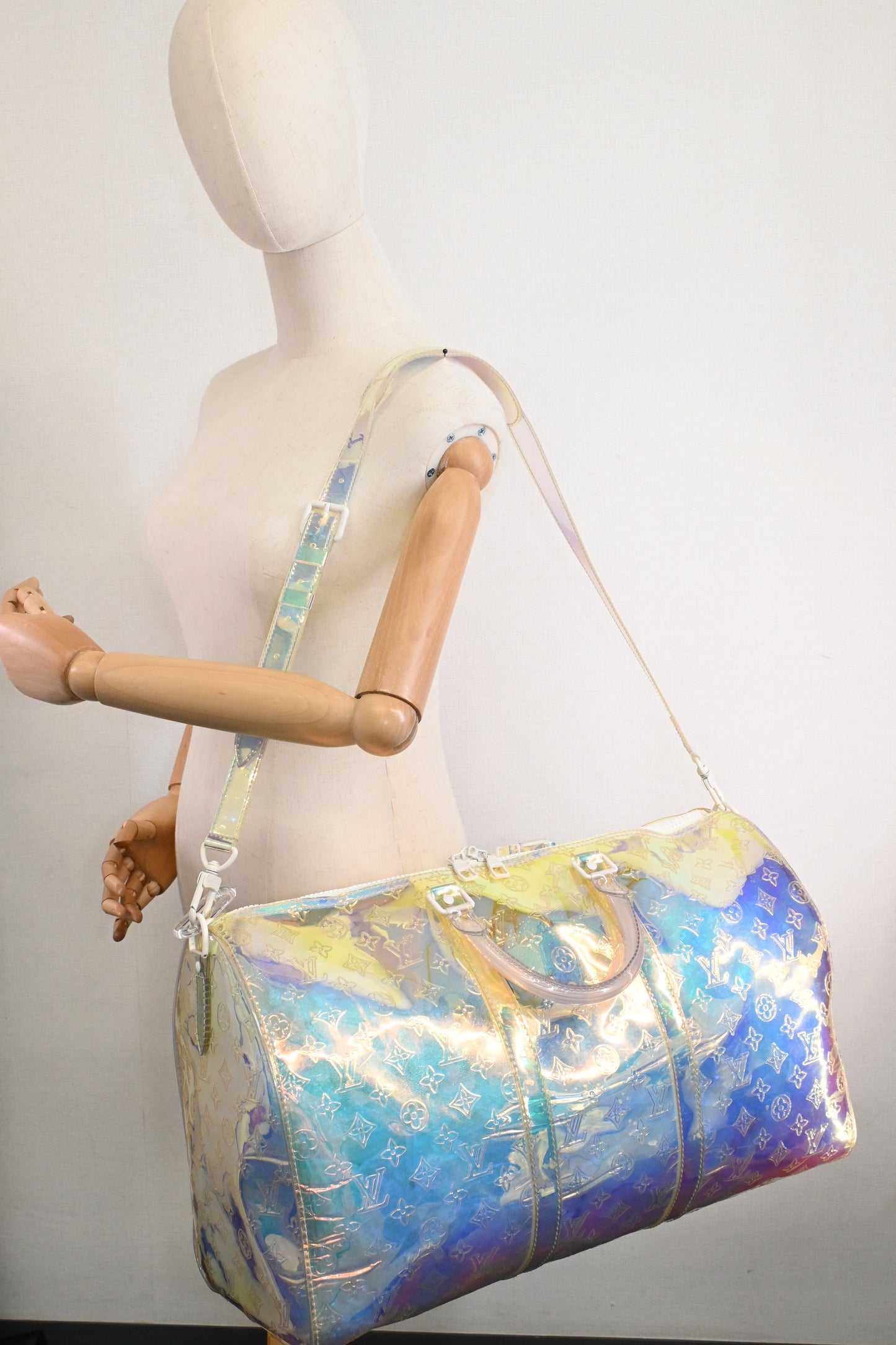 Louis Vuitton Keepall 50 in Prism PVC