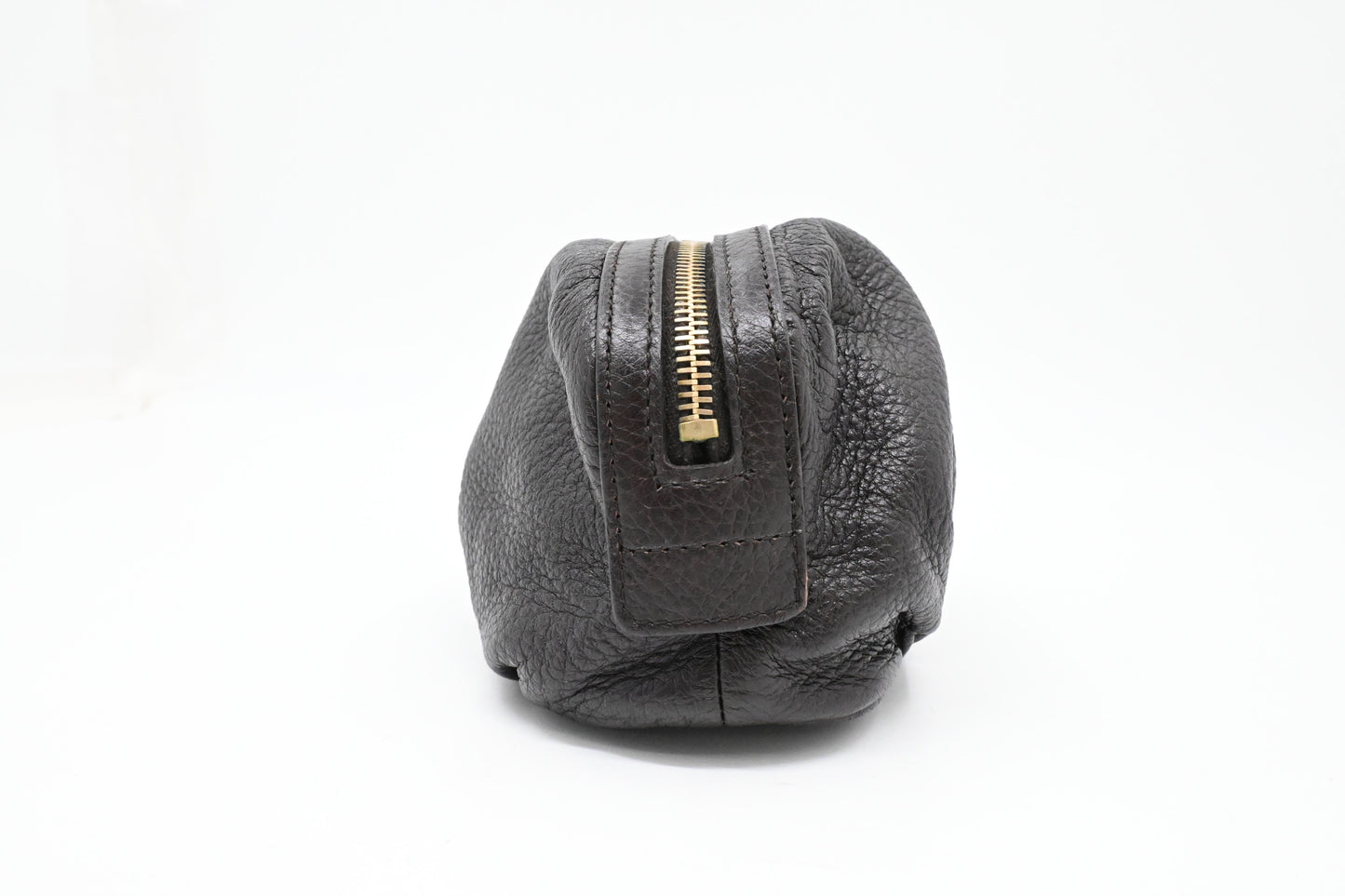 Gucci Pouch in Dark Brown Leather