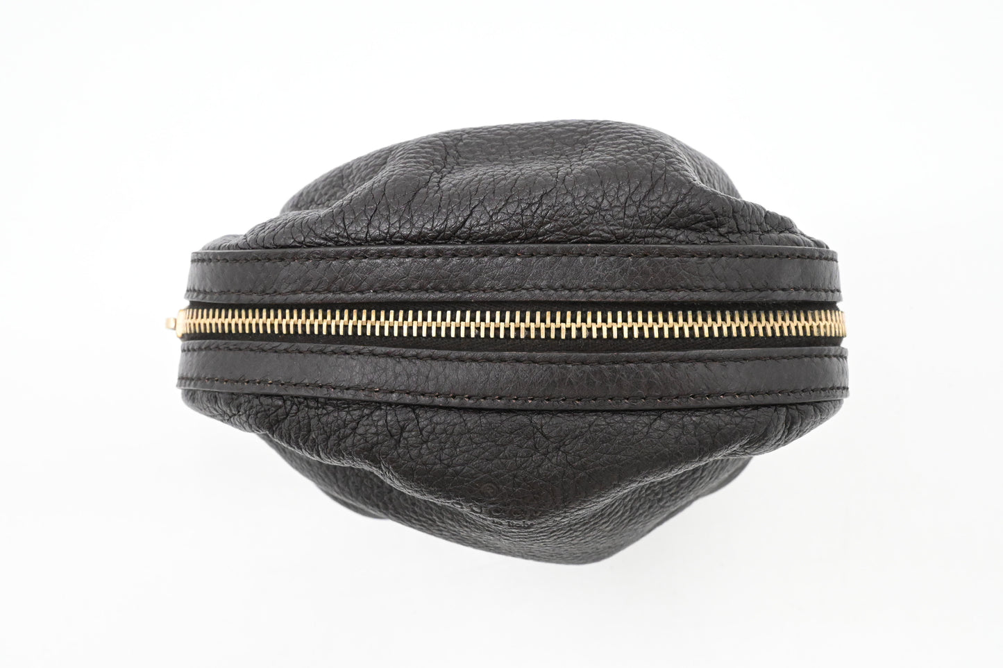 Gucci Pouch in Dark Brown Leather