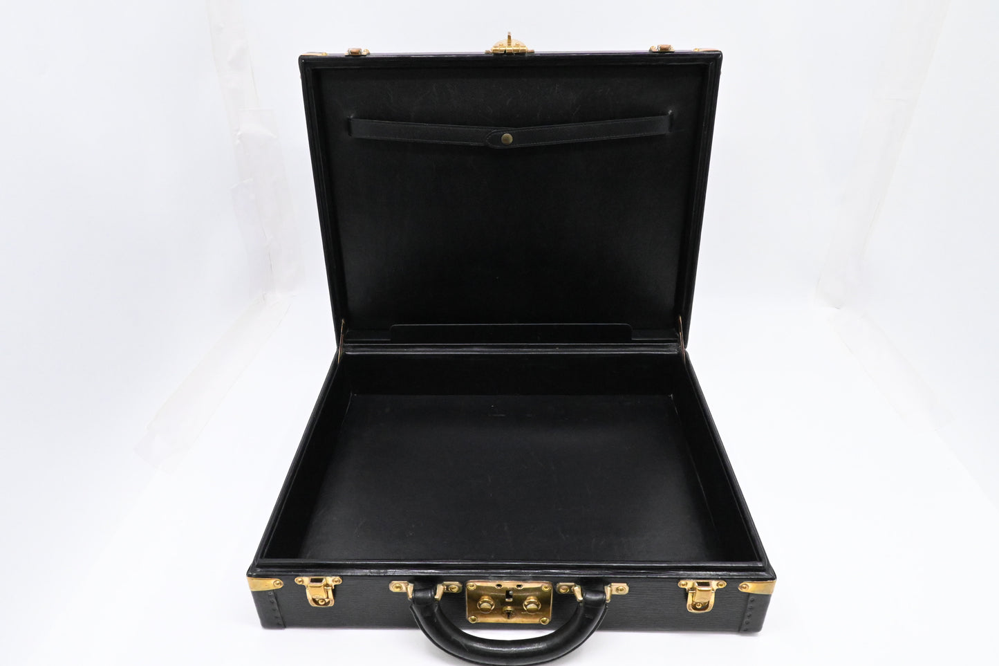 Louis Vuitton President Briefcase in Black Epi Leather
