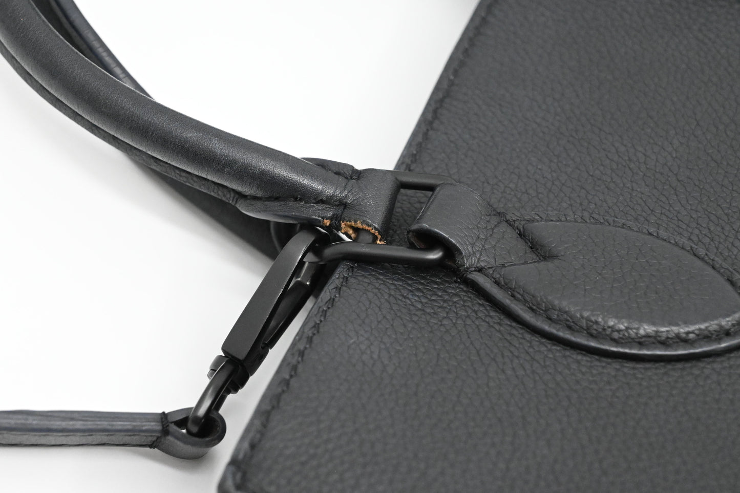 Louis Vuitton Lockme Tote PM in Black Leather