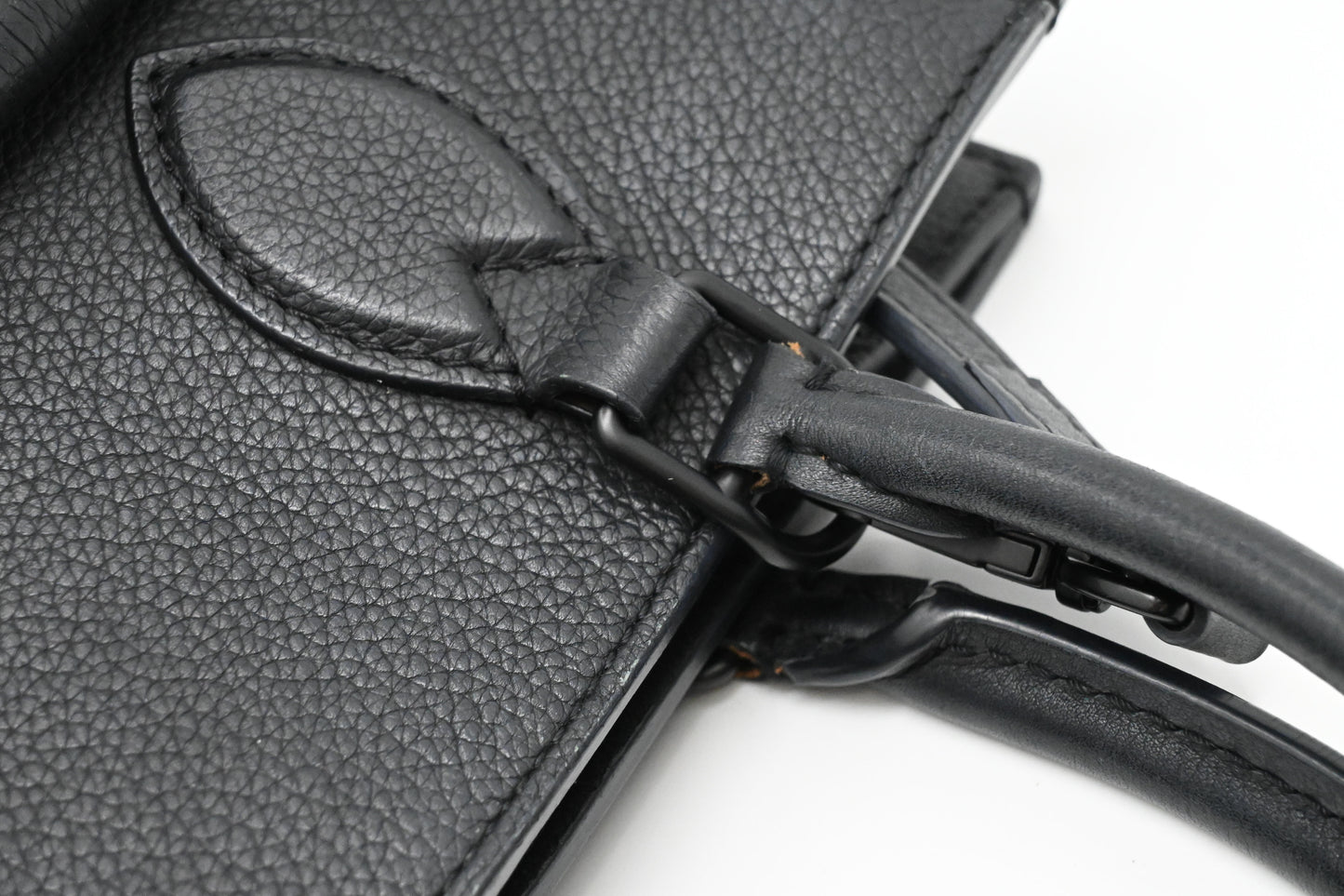 Louis Vuitton Lockme Tote PM in Black Leather