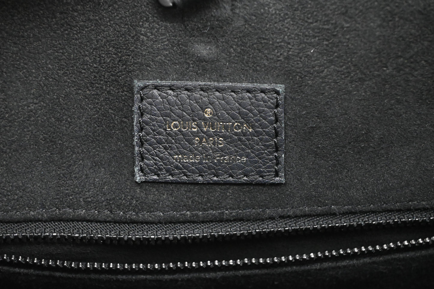 Louis Vuitton Lockme Tote PM in Black Leather
