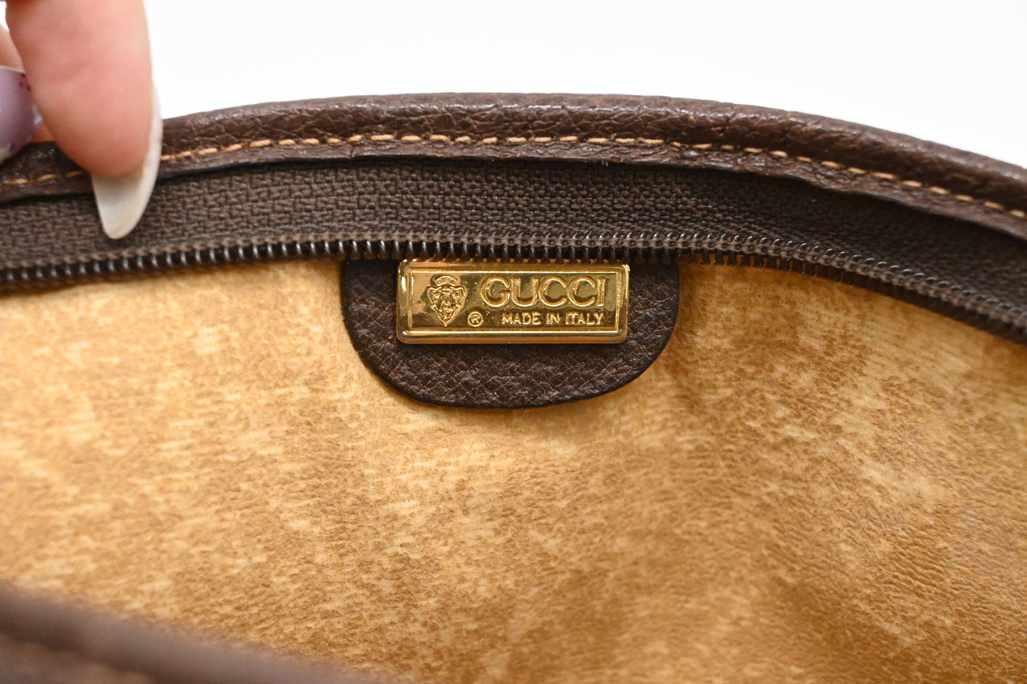 Gucci Pouch in GG Supreme Canvas