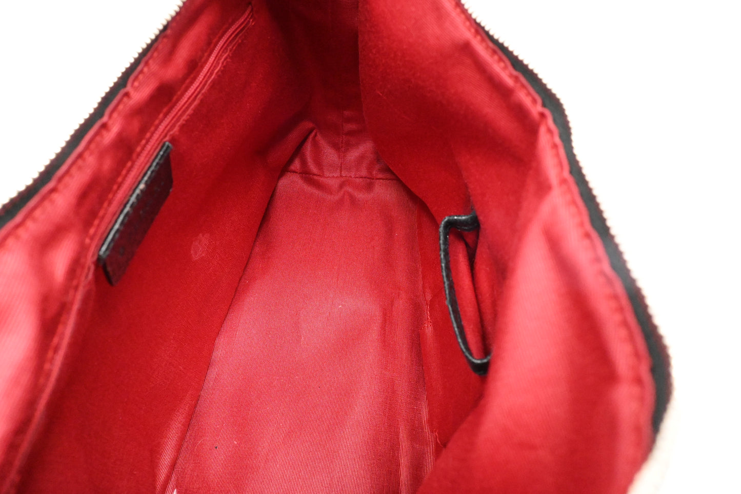 Bvlgari Shoulder Hobo Bag in Black Canvas