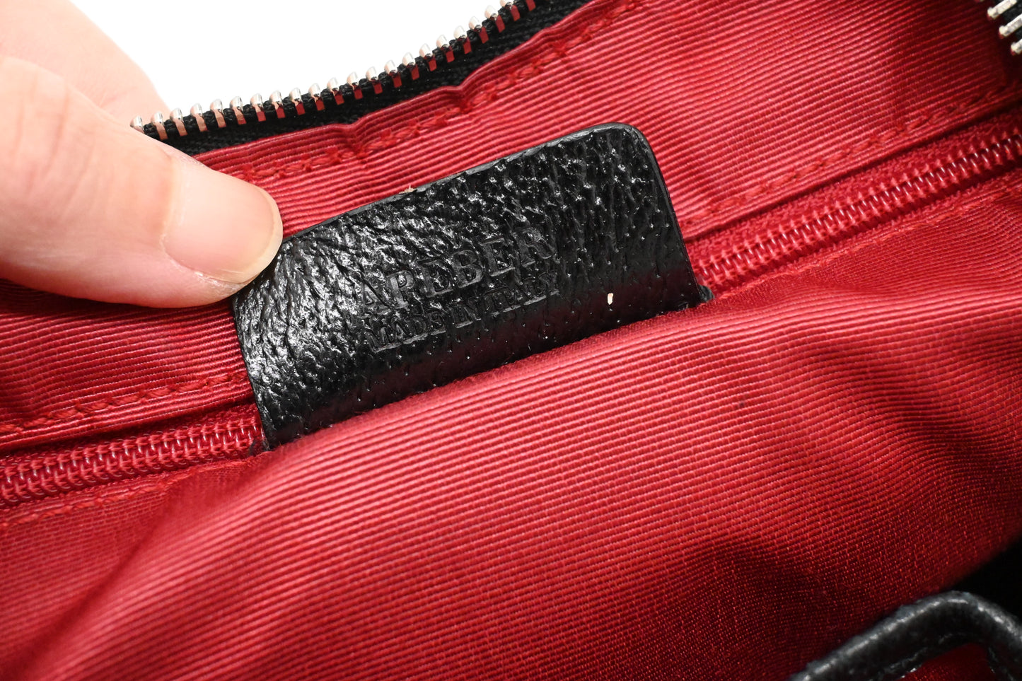 Bvlgari Shoulder Hobo Bag in Black Canvas