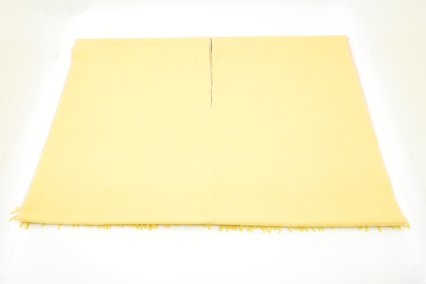 Chanel Scarf in Yellow and Pink Cashmere