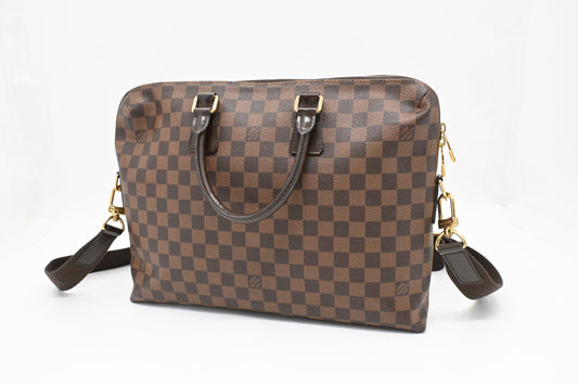 Louis Vuitton Porte Document Jour in Damier Ebene Canvas