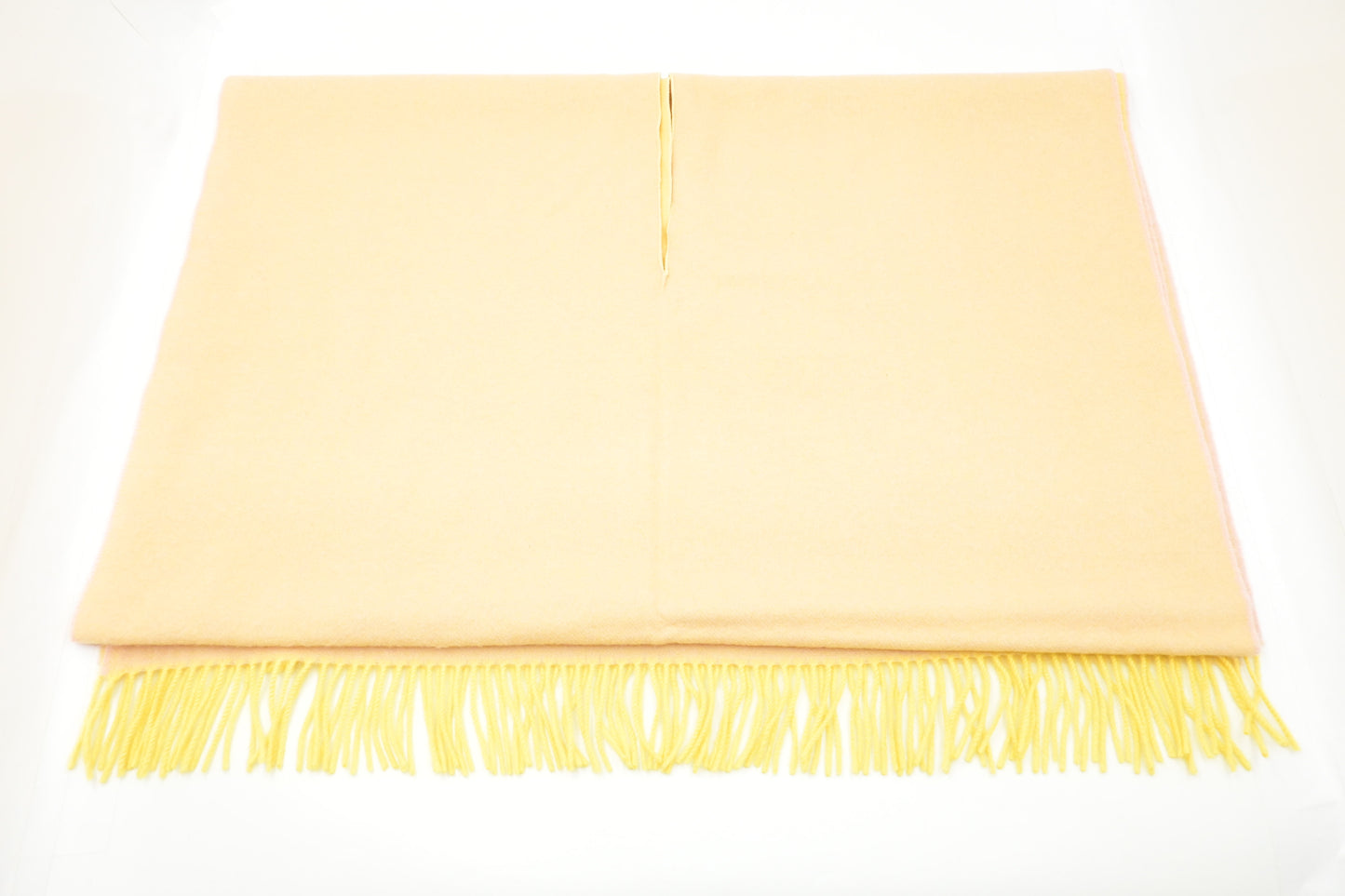 Chanel Scarf in Yellow and Pink Cashmere