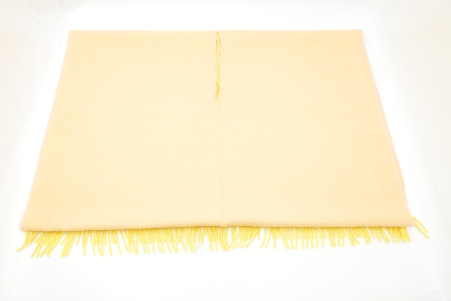 Chanel Scarf in Yellow and Pink Cashmere
