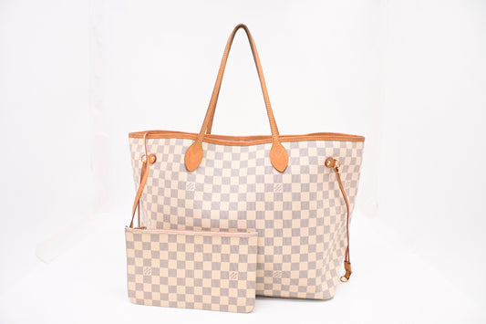 Louis Vuitton Neverfull GM in Damier Azur Canvas