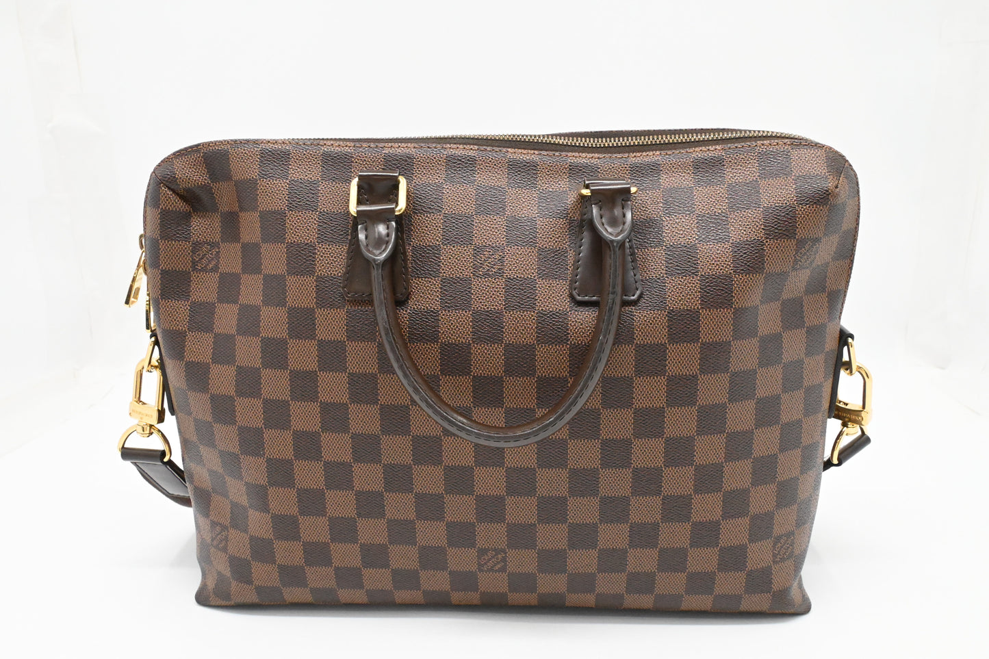 Louis Vuitton Porte Document Jour in Damier Ebene Canvas