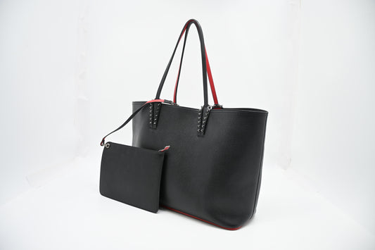 Louboutin Cabata in Black Leather