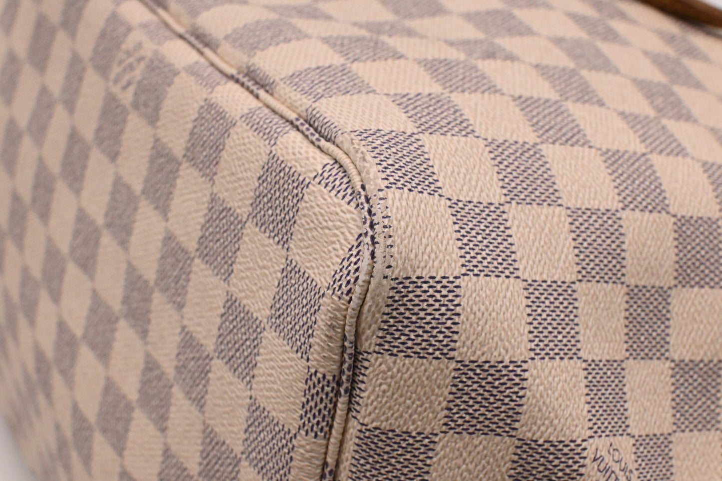 Louis Vuitton Neverfull GM in Damier Azur Canvas
