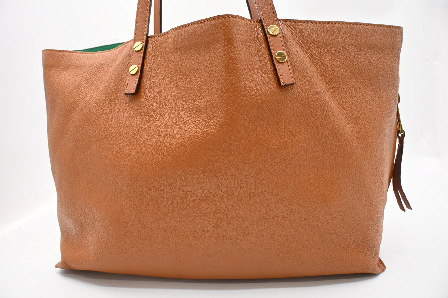 Chloe Dylan Tote in Tan Brown Leather