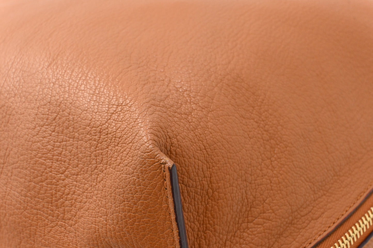 Chloe Dylan Tote in Tan Brown Leather