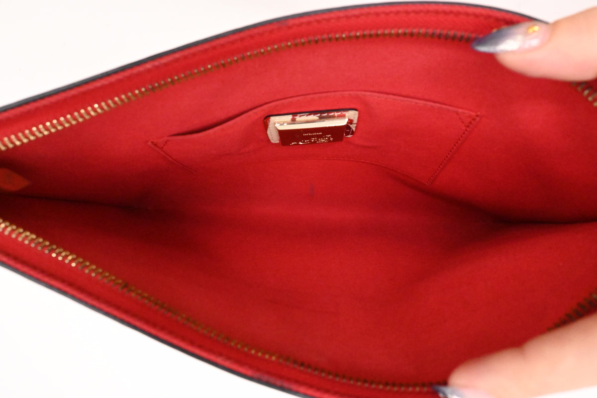 Louboutin Loubiclutch on Chain in Graffiti Leather