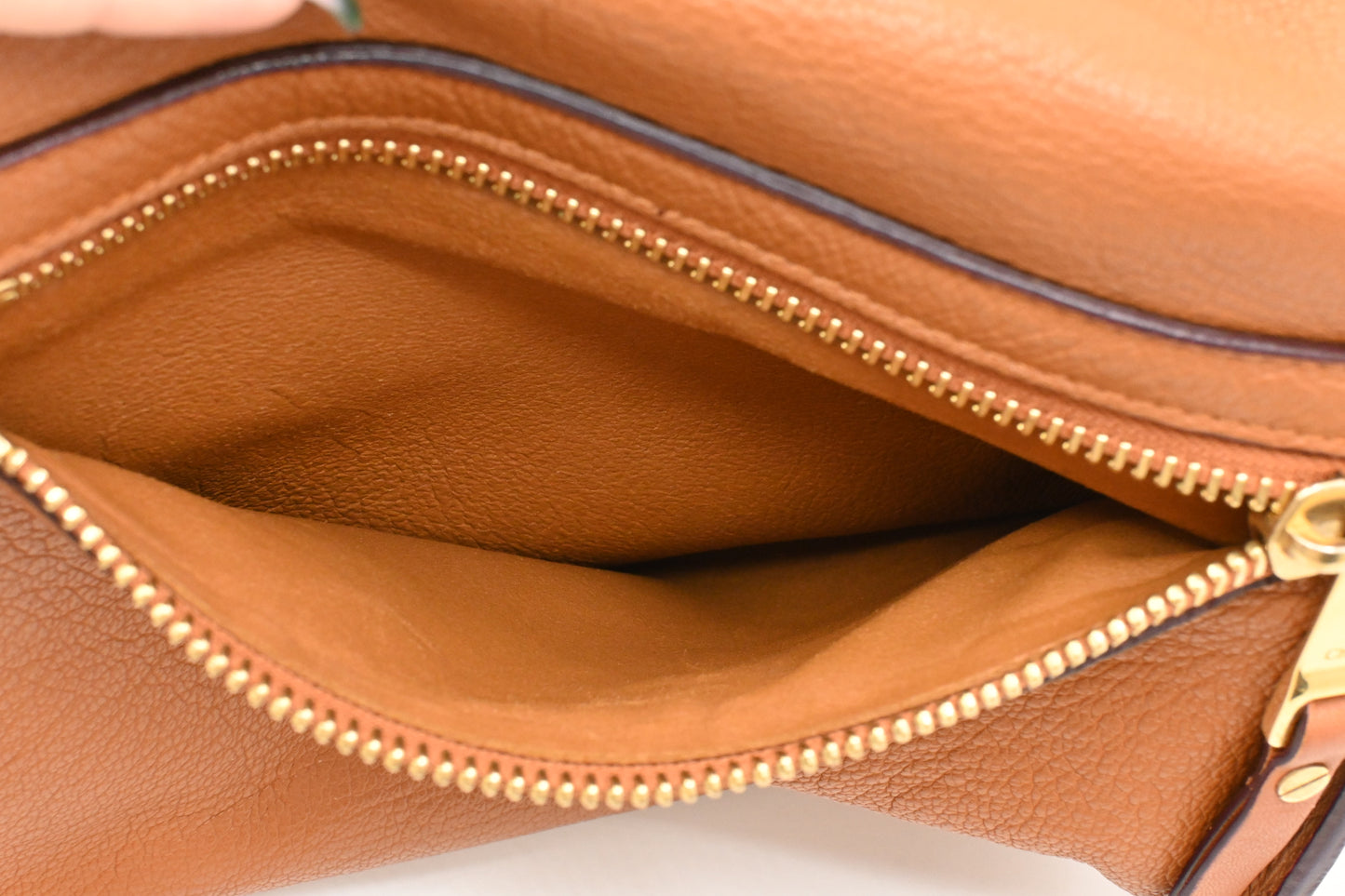 Chloe Dylan Tote in Tan Brown Leather