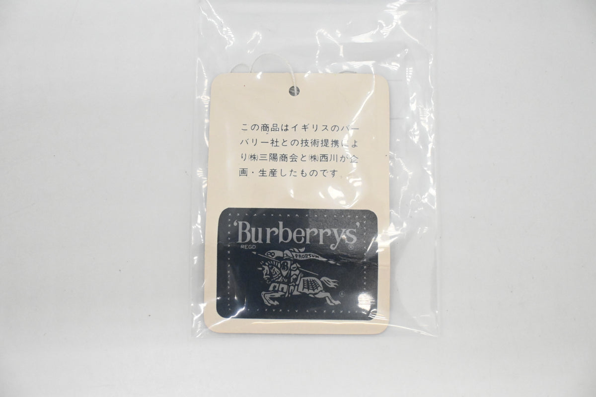 Burberry Boston Bag in Green Checked Canvas