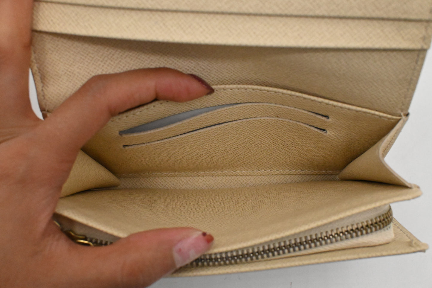Louis Vuitton Tresor Wallet in Damier Azur Canvas