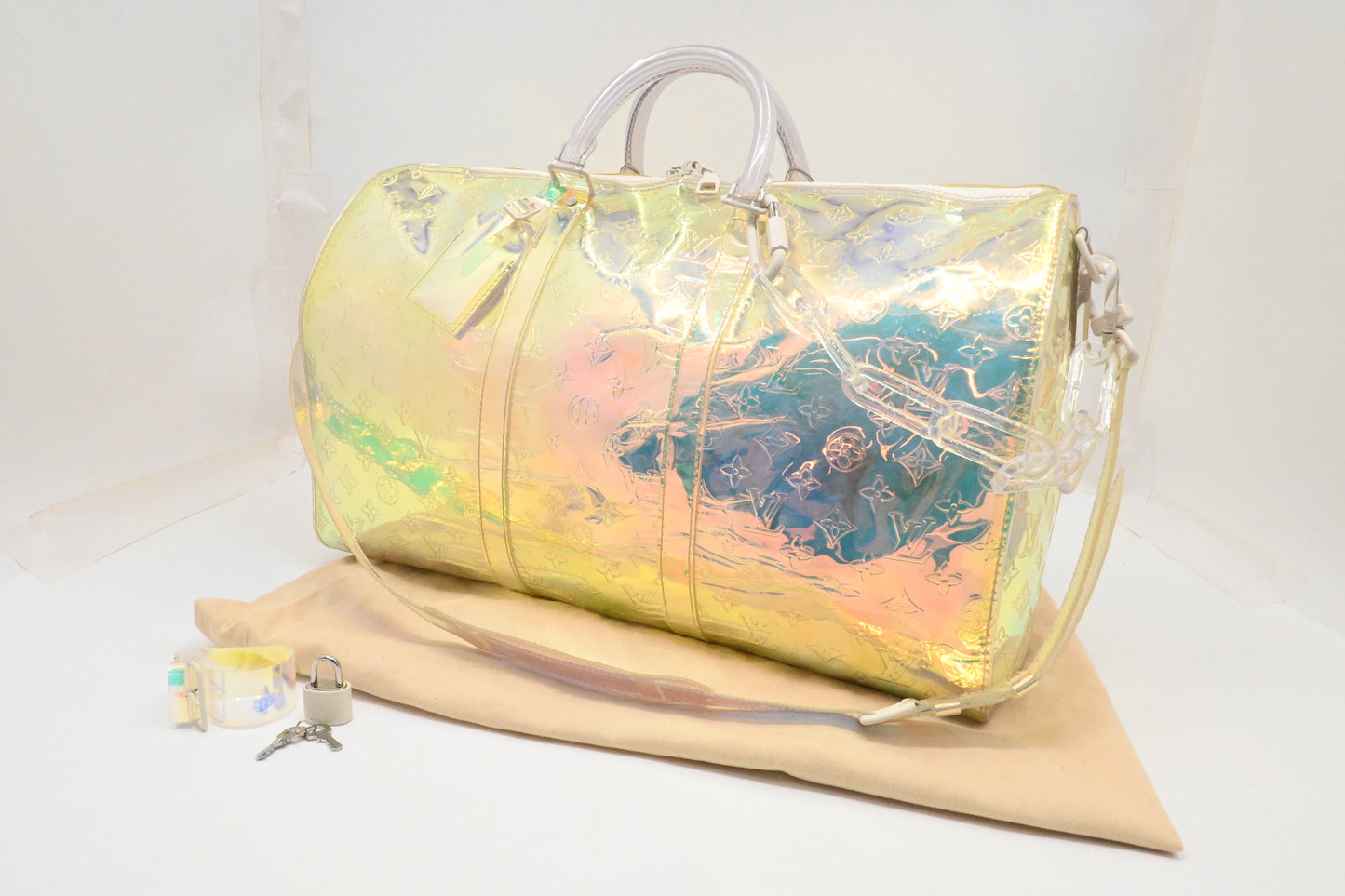 Louis Vuitton Keepall 50 in Prism PVC