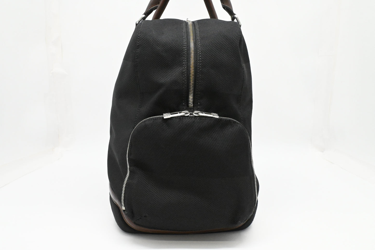 Louis Vuitton Sac Aventurier in Black Damier Geant Canvas