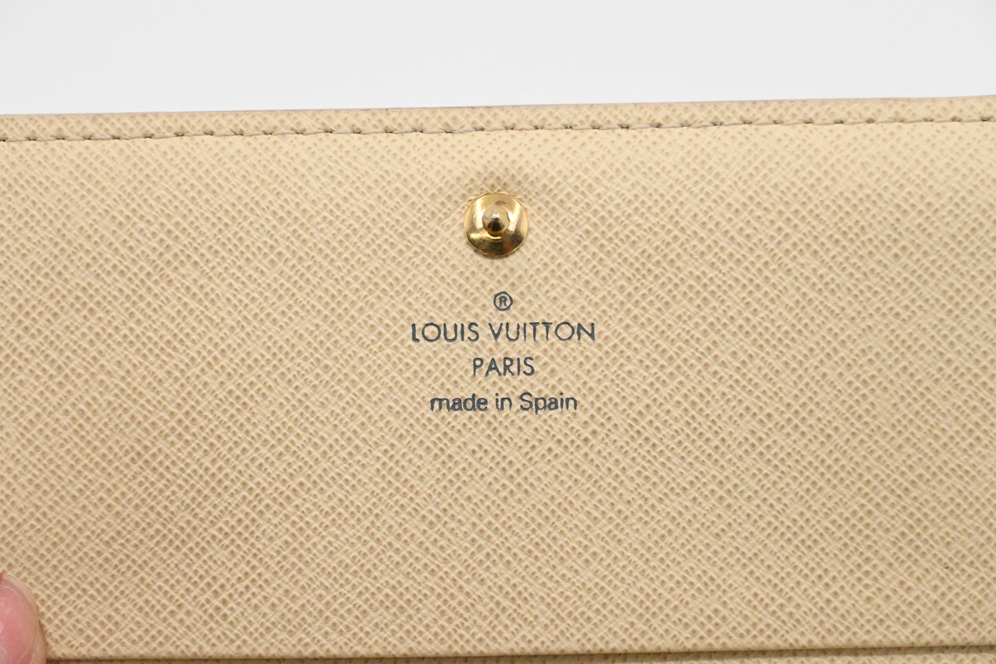 Louis Vuitton Tresor Wallet in Damier Azur Canvas