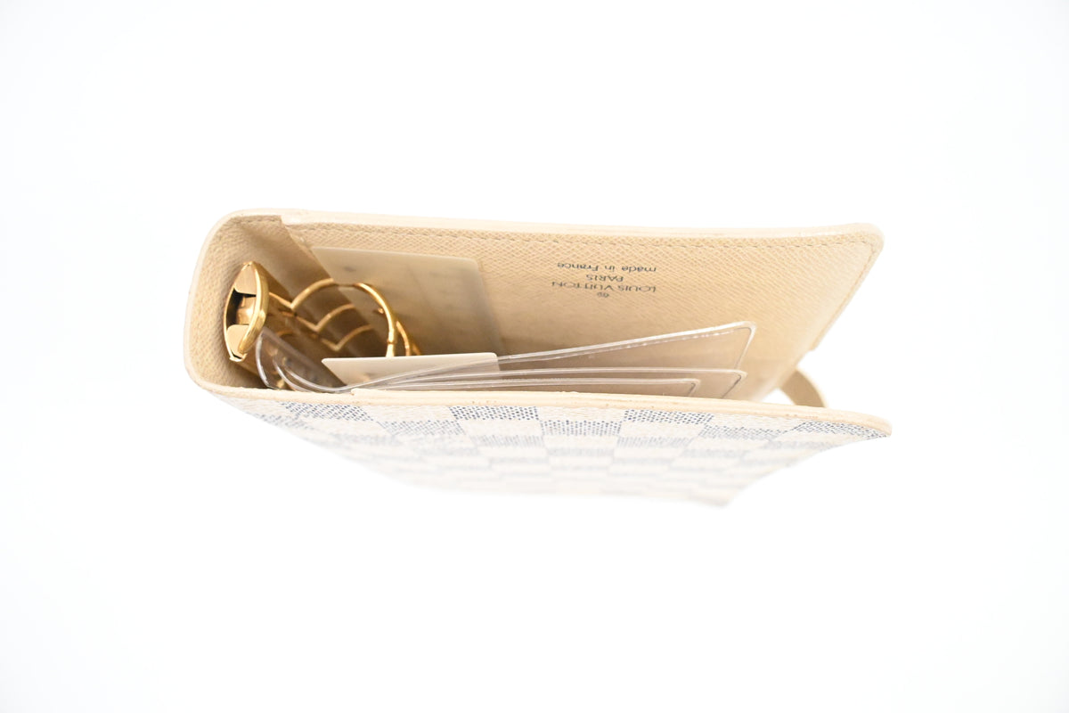 Louis Vuitton Agenda MM in Damier Azur Canvas
