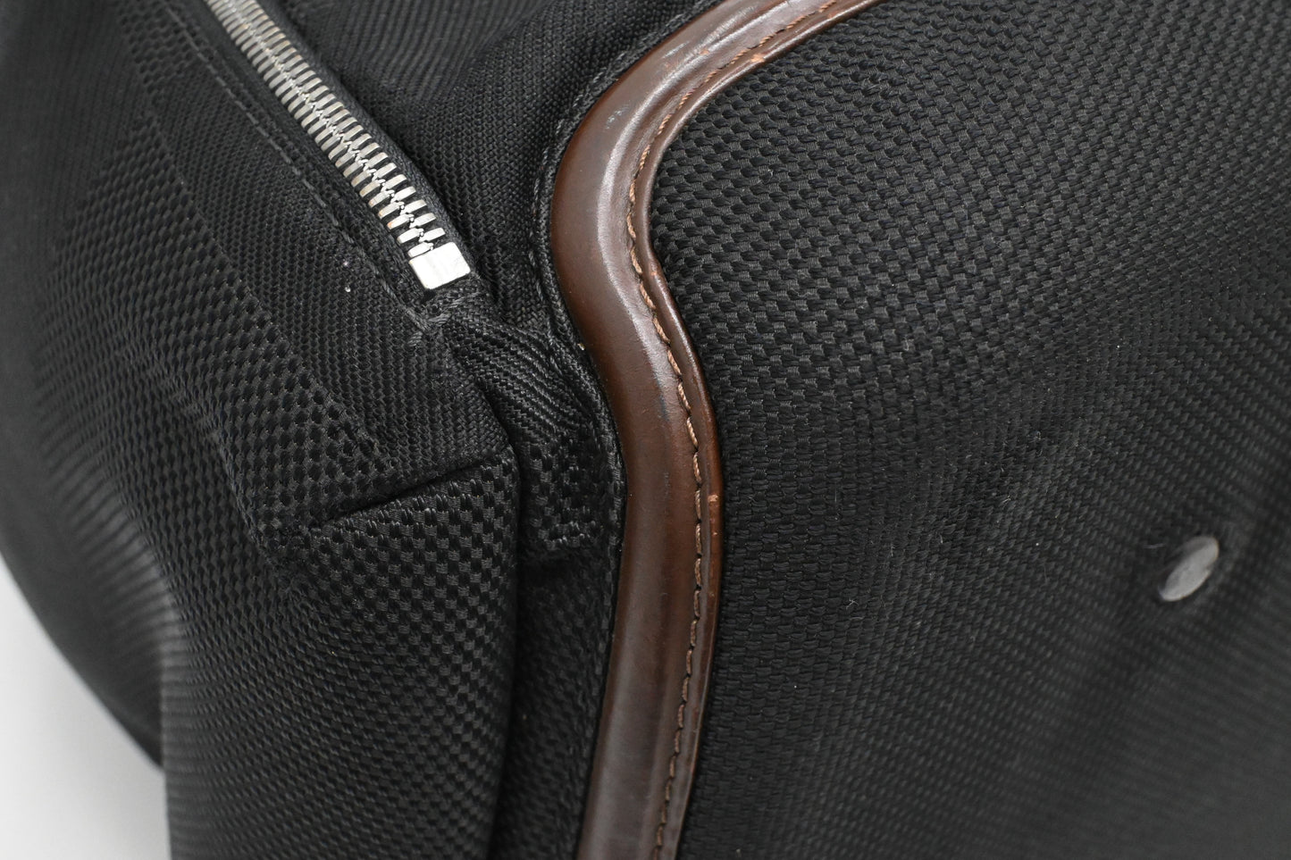 Louis Vuitton Sac Aventurier in Black Damier Geant Canvas