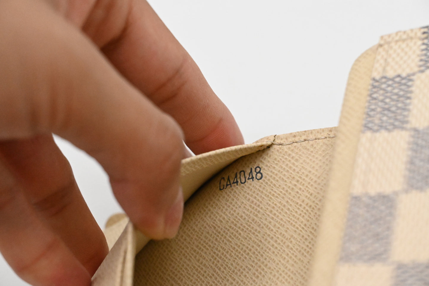 Louis Vuitton Tresor Wallet in Damier Azur Canvas
