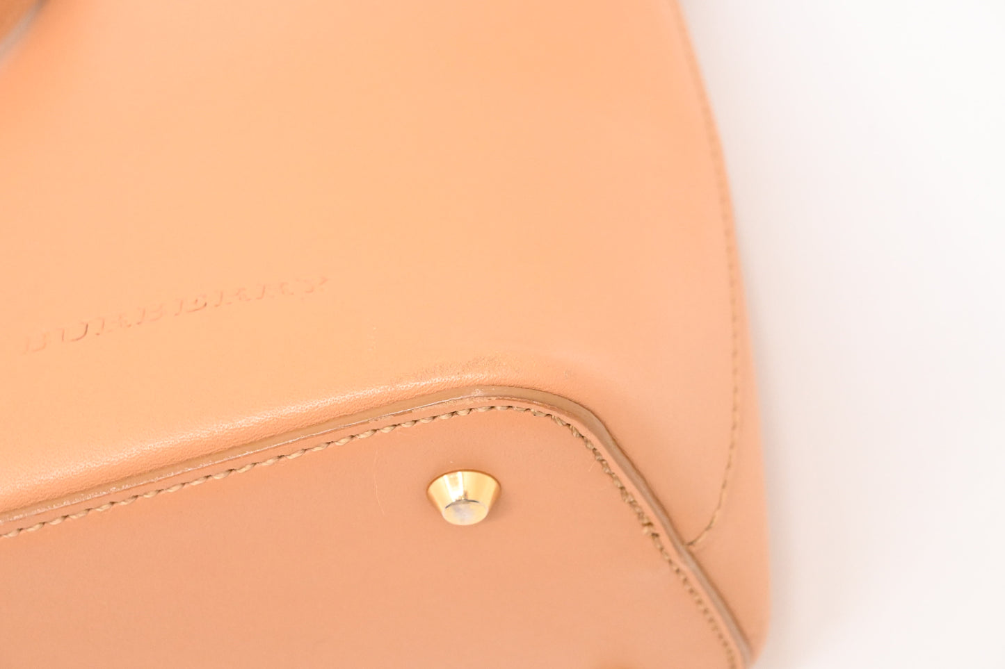 Burberry Shoulder Bag in Brown Leather
