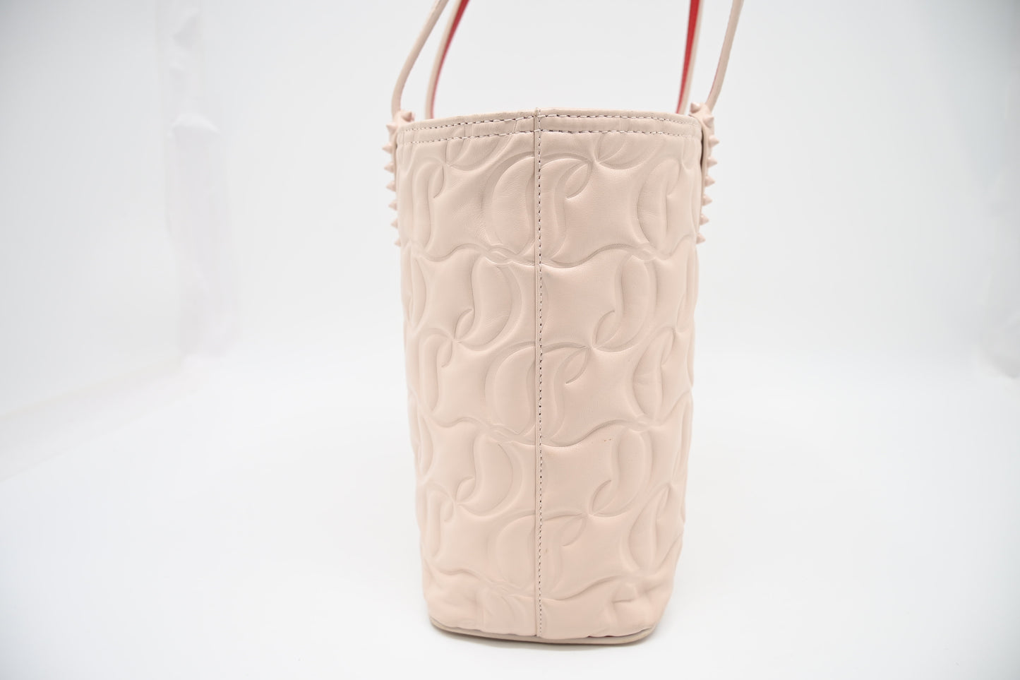 Louboutin Small Cabata in Pink Leather