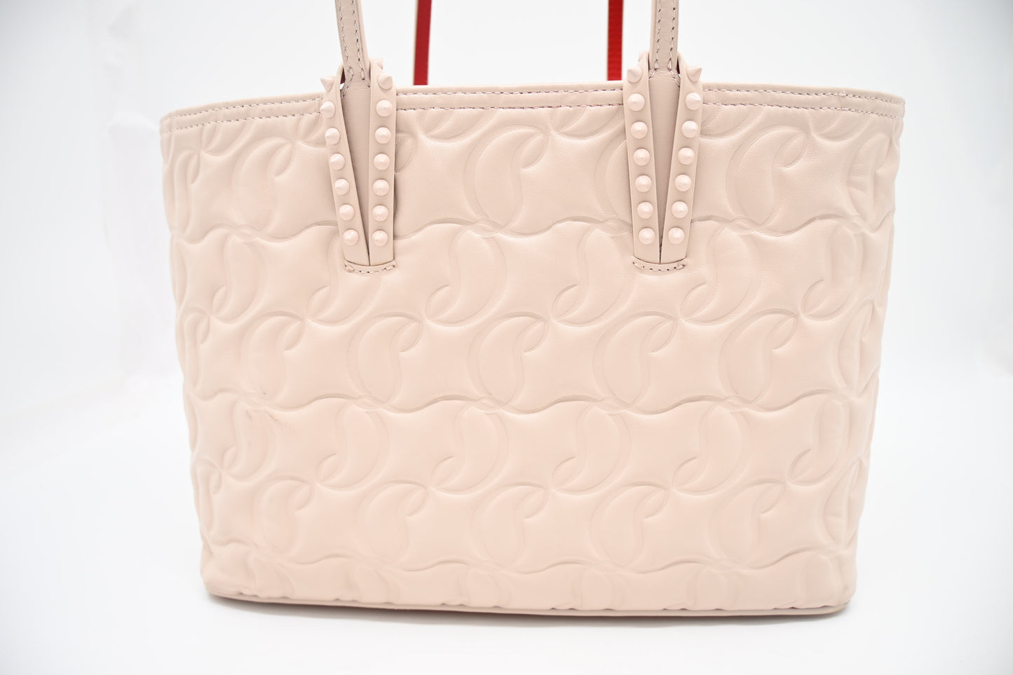 Louboutin Small Cabata in Pink Leather