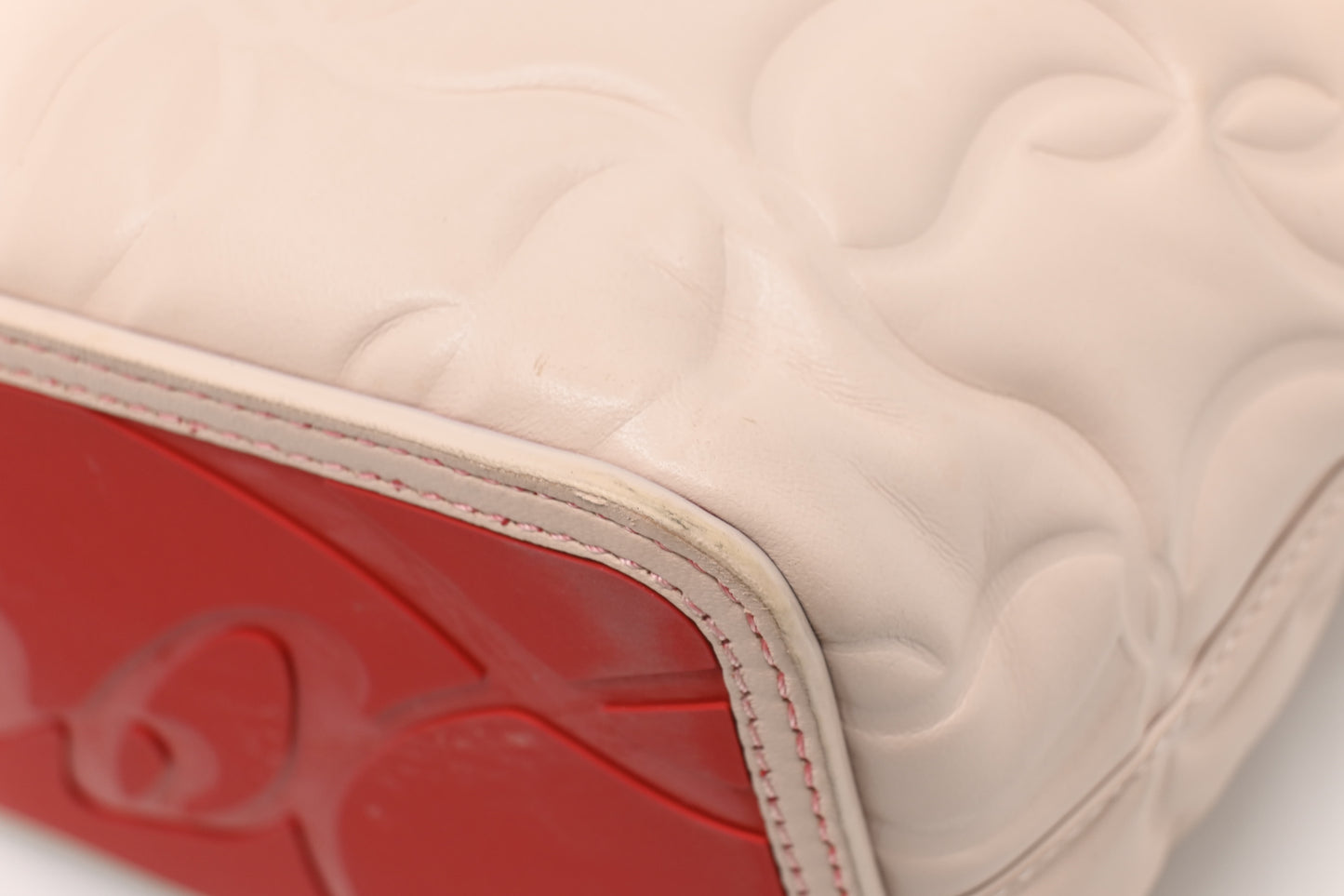 Louboutin Small Cabata in Pink Leather