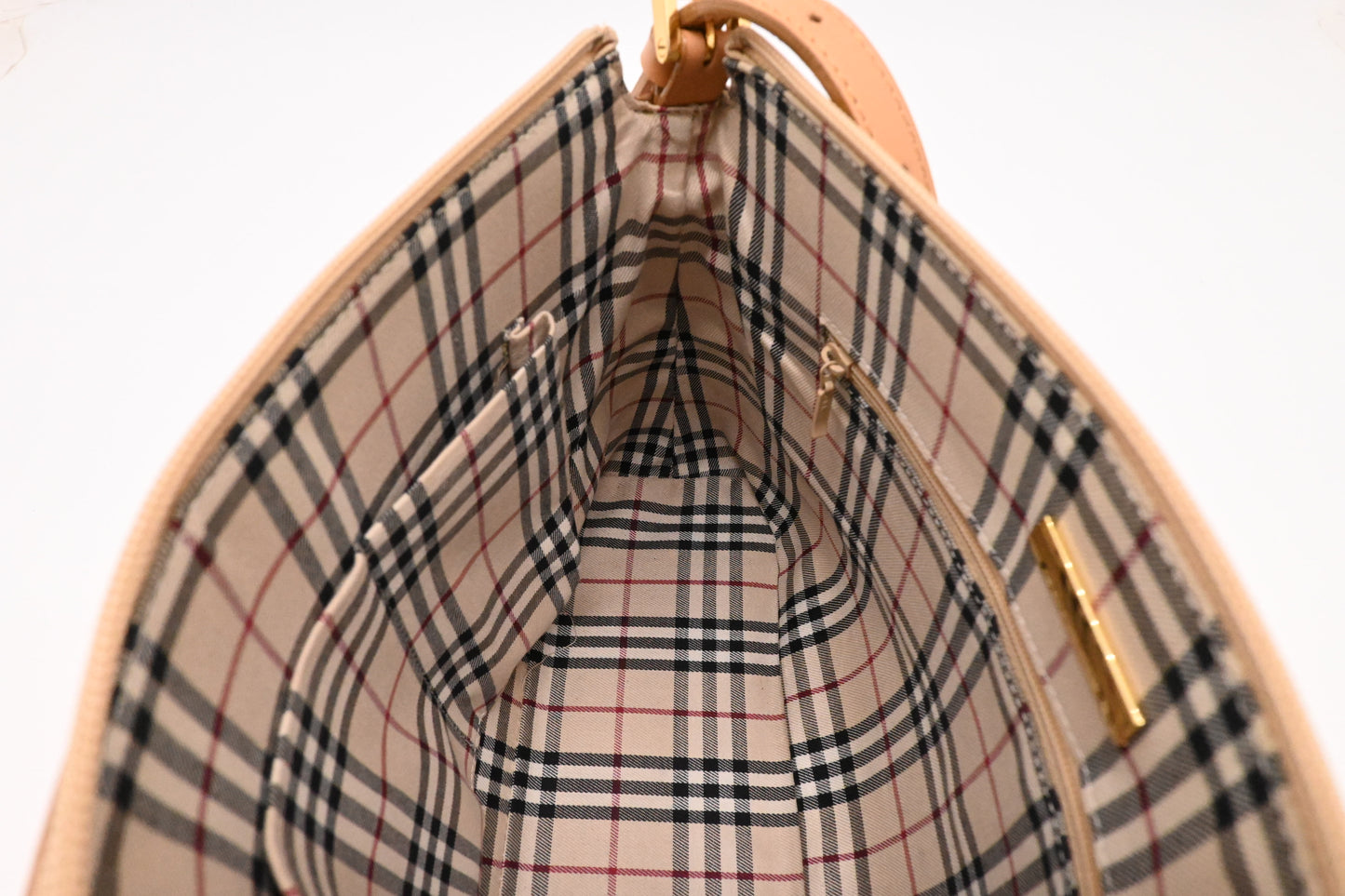 Burberry Shoulder Bag in Brown Leather