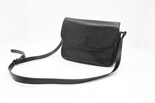 Burberry Crossbody Bag in Black Leather