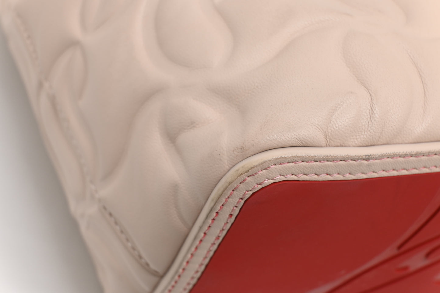 Louboutin Small Cabata in Pink Leather