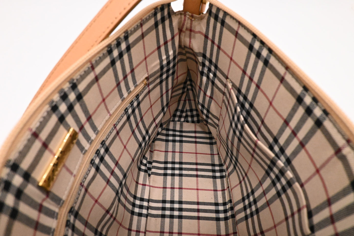 Burberry Shoulder Bag in Brown Leather