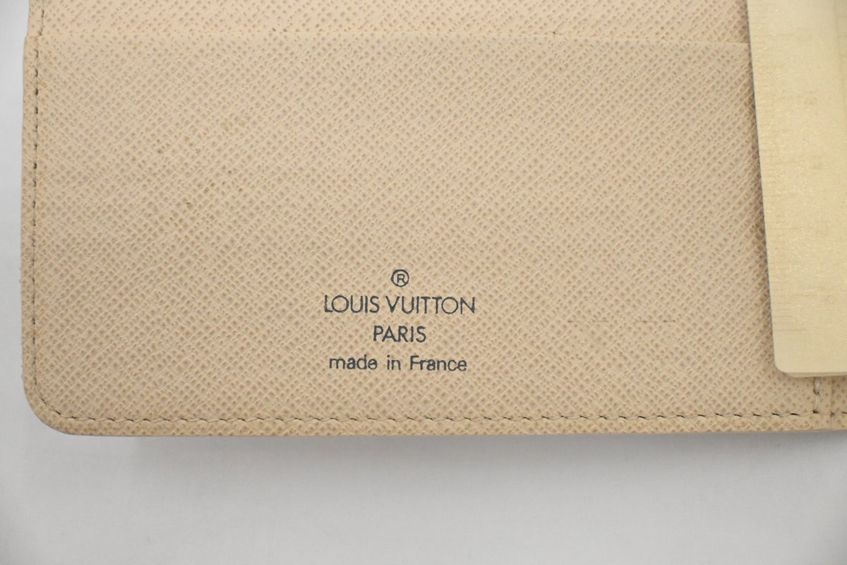 Louis Vuitton Agenda MM in Damier Azur Canvas
